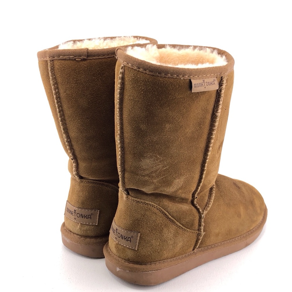 Minnetonka Olympia Sheepskin Winter Boots 8 - Picture 5 of 12